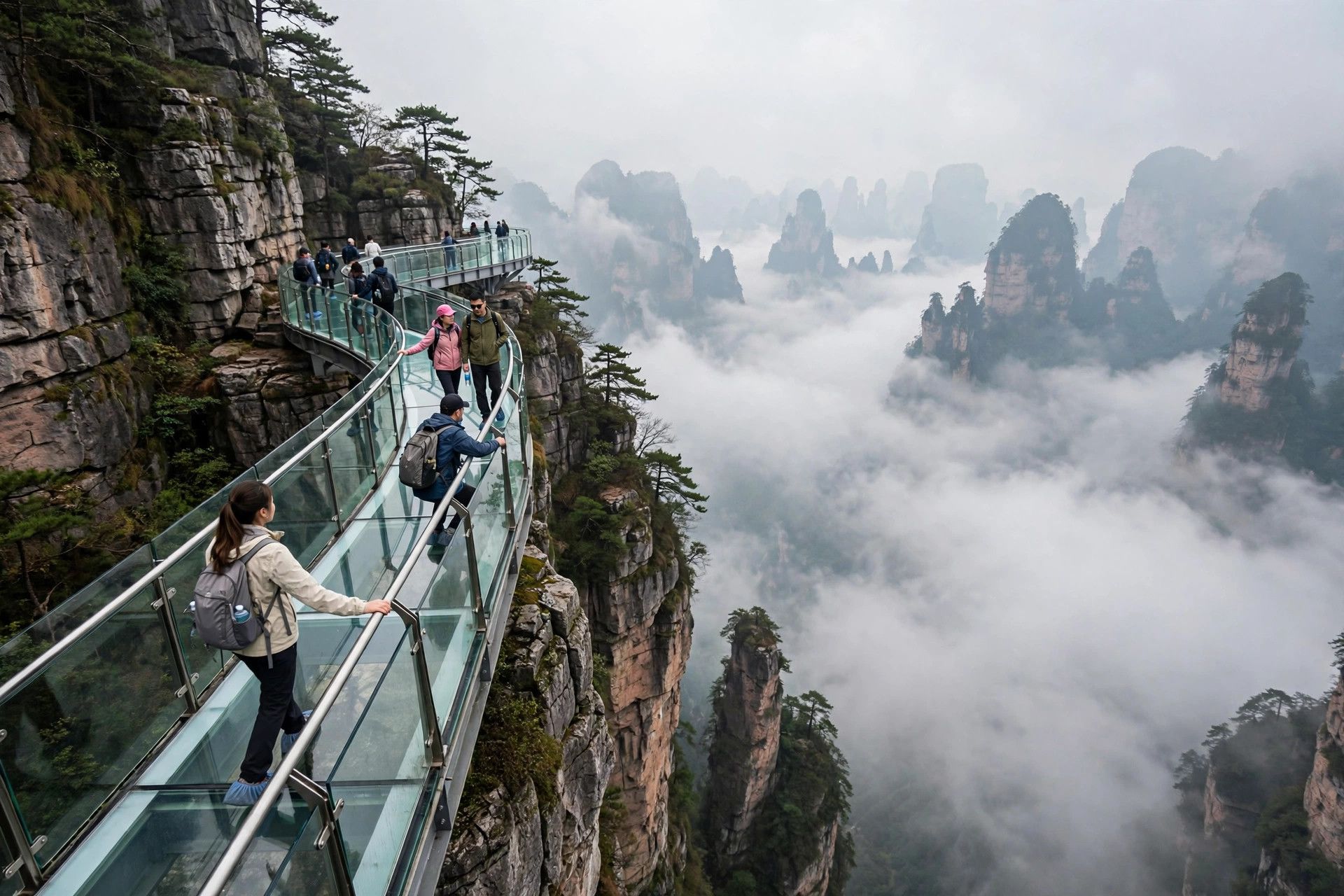 天门山美食地图